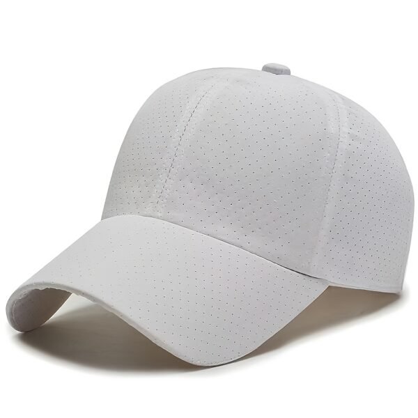 1 Top Men's Hole Breathable Baseball Cap - Image 12