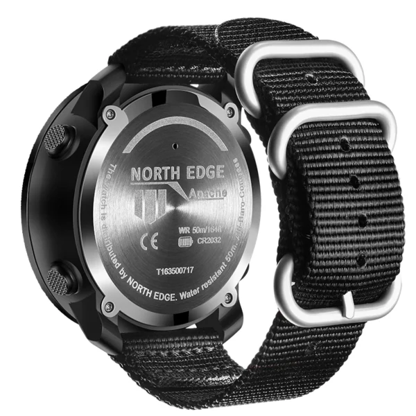 NORTH EDGE Men's sport Digital watch Hours Running Swimming Military Army watches Altimeter Barometer Compass waterproof 50m - Image 3