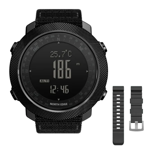 NORTH EDGE Men's sport Digital watch Hours Running Swimming Military Army watches Altimeter Barometer Compass waterproof 50m - Image 16