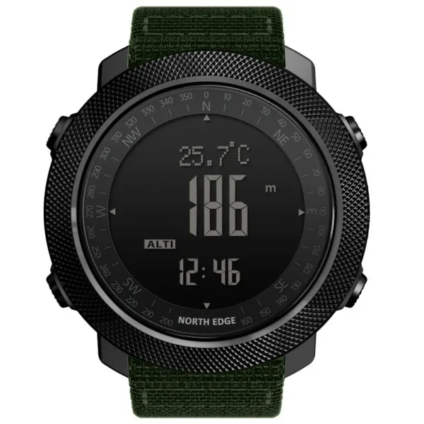 NORTH EDGE Men's sport Digital watch Hours Running Swimming Military Army watches Altimeter Barometer Compass waterproof 50m - Image 23