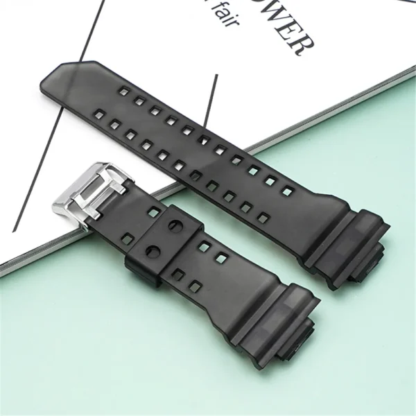 Rubber Replacement Watch Strap for Casio G-Shock GA-100/110/120/150/400/700 GD-100/110/120 GW-8900 GLS-100 Resin Band Bracelet - Image 8
