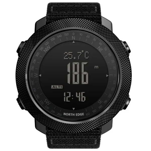 NORTH EDGE Men's sport Digital watch Hours Running Swimming Military Army watches Altimeter Barometer Compass waterproof 50m - Image 9