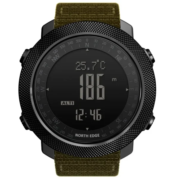 NORTH EDGE Men's sport Digital watch Hours Running Swimming Military Army watches Altimeter Barometer Compass waterproof 50m - Image 22