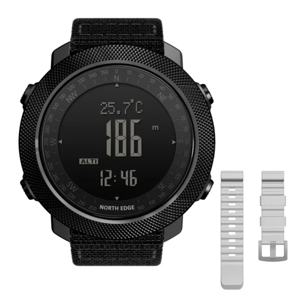 NORTH EDGE Men's sport Digital watch Hours Running Swimming Military Army watches Altimeter Barometer Compass waterproof 50m - Image 12