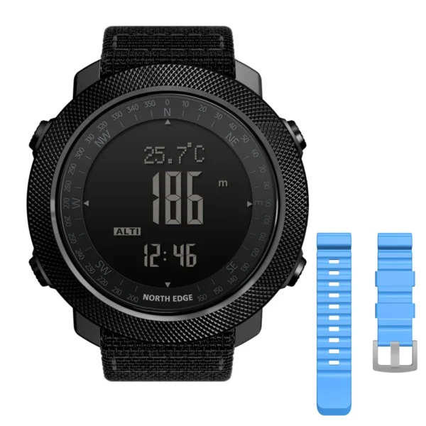 NORTH EDGE Men's sport Digital watch Hours Running Swimming Military Army watches Altimeter Barometer Compass waterproof 50m - Image 18