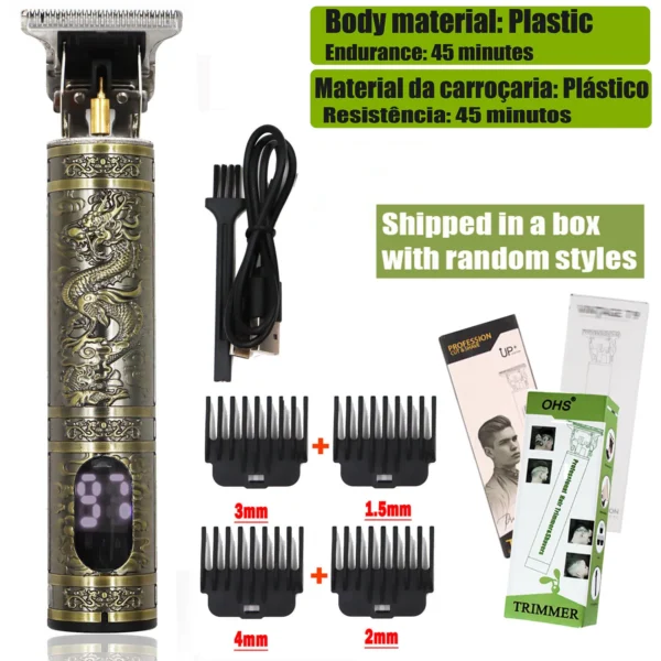 T9 Hair Repair Beard Shaving Body Hair Trimmer Clippers Electric Machine Shaver - Image 9