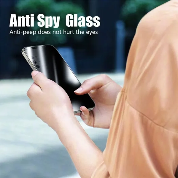 4PCS Privacy Screen Protector For iPhone - Image 3
