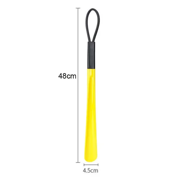 1pc Extra long flexible plastic shoe horns do not require bending durable shoe spoons for pregnant women wearing shoe assistants - Image 7