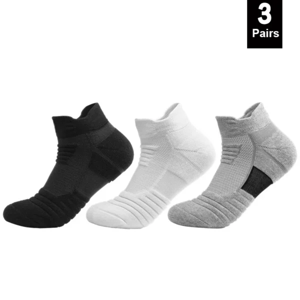 1/3 Pairs Anti-slip Football Socks Men Cotton Sock - Image 7