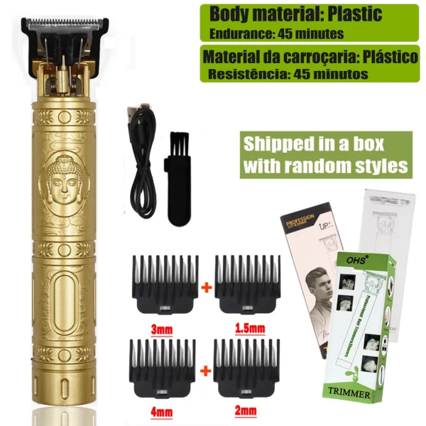 T9 Hair Repair Beard Shaving Body Hair Trimmer Clippers Electric Machine Shaver - Image 17
