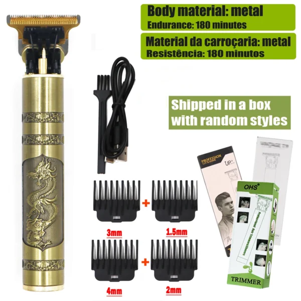 T9 Hair Repair Beard Shaving Body Hair Trimmer Clippers Electric Machine Shaver - Image 7