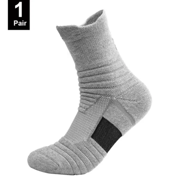 1/3 Pairs Anti-slip Football Socks Men Cotton Sock - Image 17