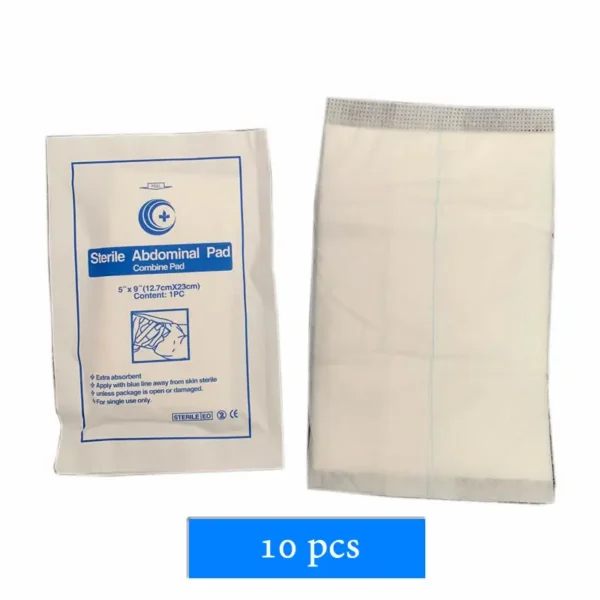 2/5/10Pcs Sterile Abdominal ABD Combine Pads 5"x9" Wound Dressing For Travel Outdoor Camp Tactical First Aid Kits Accessories - Image 6