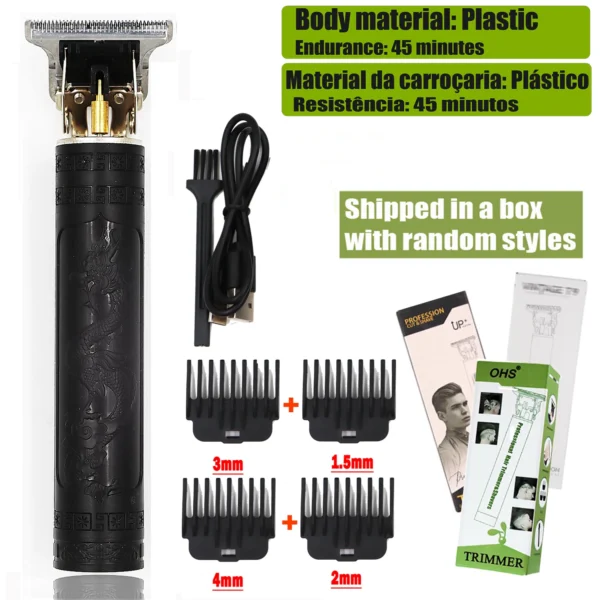 T9 Hair Repair Beard Shaving Body Hair Trimmer Clippers Electric Machine Shaver - Image 18