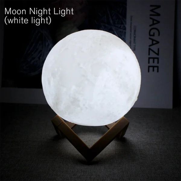 Book Light LED Moon Light Galaxy Light, Moon Night Light, Girl, Boy, Child Birthday Gift, Bedroom Decoration Indoor lighting - Image 8