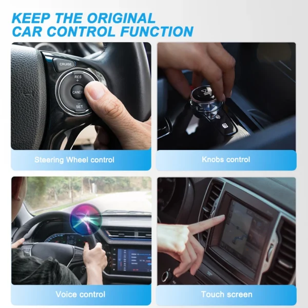 New Wired to Wireless CarPlay and Android Auto 2 in 1 Mini Adapter 5GHz WiFi5 for 99% Original Wired CarPlay/Auto Cars - Image 5