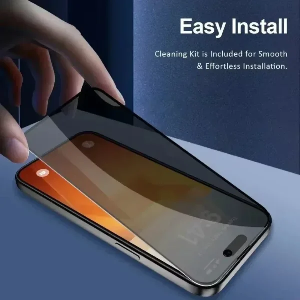 5Pcs Full Cover Privacy Screen Protector For iPhone - Image 6