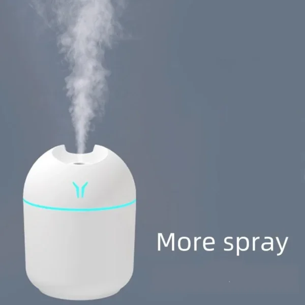 250ML USB Mini Air Humidifier Aroma Essential Oil Diffuser - Image 4