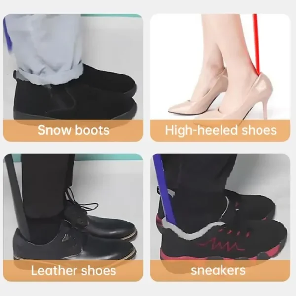 Extra Long Flexible Plastic Shoe Horns Wearing shoe assistants - Image 3