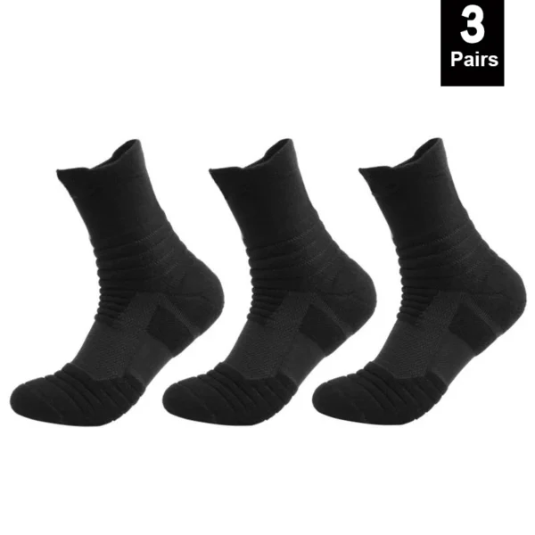 1/3 Pairs Anti-slip Football Socks Men Cotton Sock - Image 18