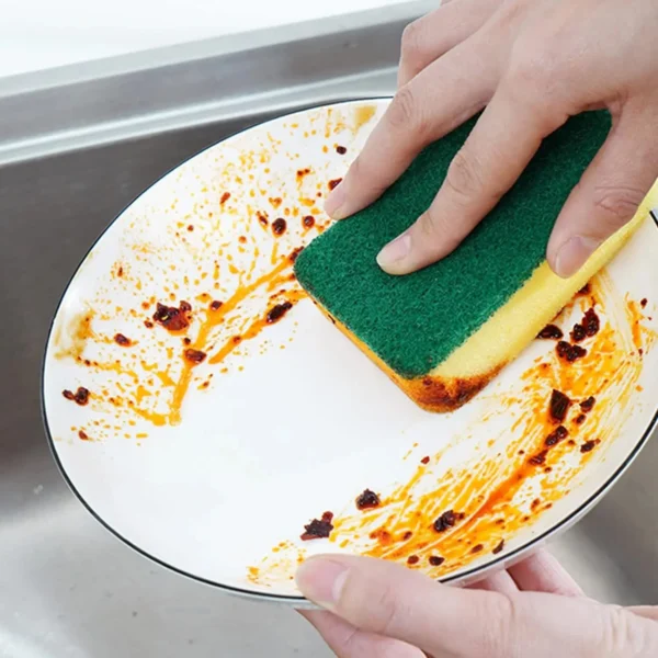 Highly absorbent double-sided magic cleaning pot cleaning brush - Image 3