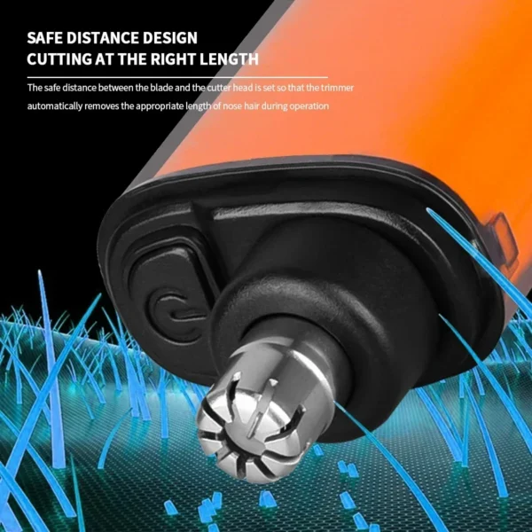 2 In 1 Electric Portable Ear And Nose Hair Trimmer Clipper - Image 5