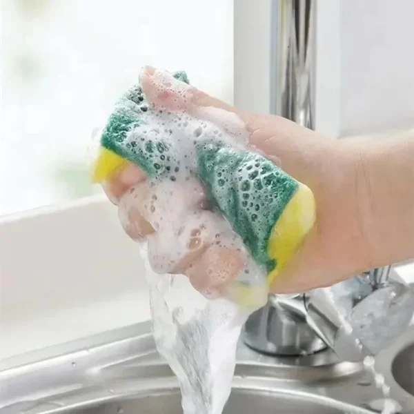 Highly absorbent double-sided magic cleaning pot cleaning brush - Image 4